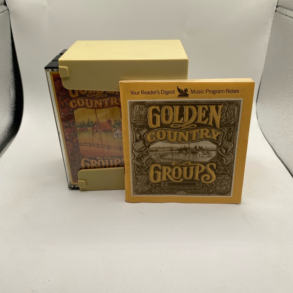 Vintage 1988 Reader's Digest Golden Country Groups Cassette Tapes Bundle